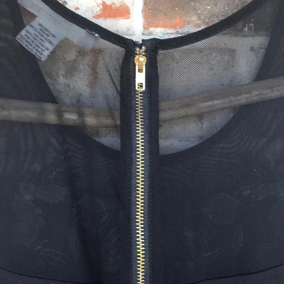 Sans Souci Chico Black Embroidered Hi/Low Dress - Picture 7 of 8